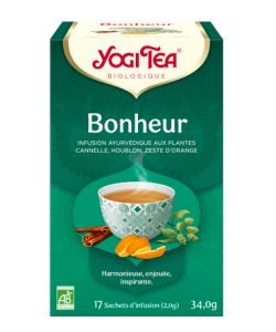 Bonheur - Infusion Ayurvédique BIO, 17 sachets